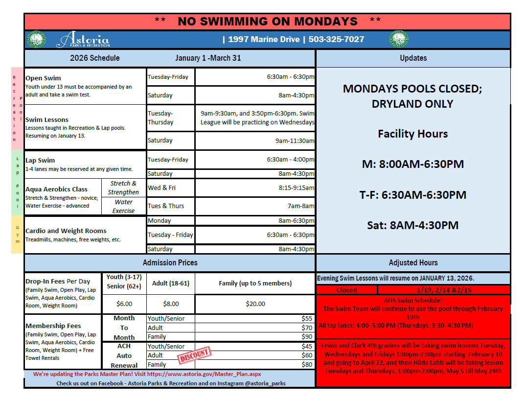 Winter 2026 Jan to Mar